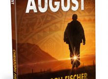 African August book cover design