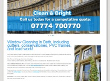 Clean and Bright Windows, Bath