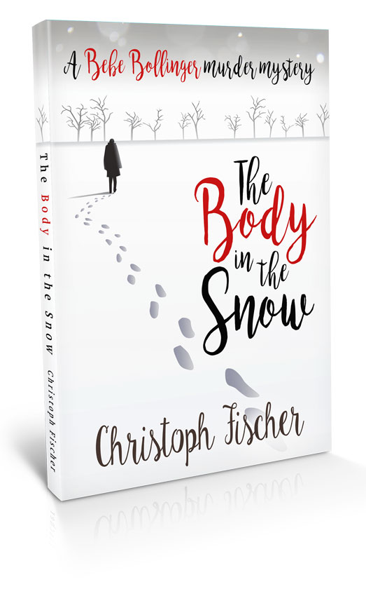 The body in the snow - book cover design