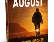 African August book cover design